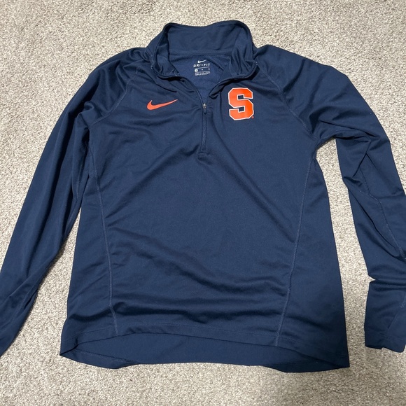 Nike Official On-Field Apparel Quarter-Zip, Syracuse, Medium - Picture 1 of 2